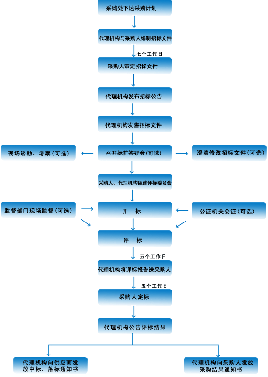 公开招标流程